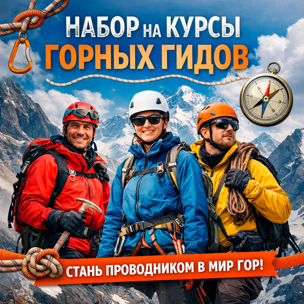 Весенний набор на курсы горных гидов Весенний набор на курсы горных гидов